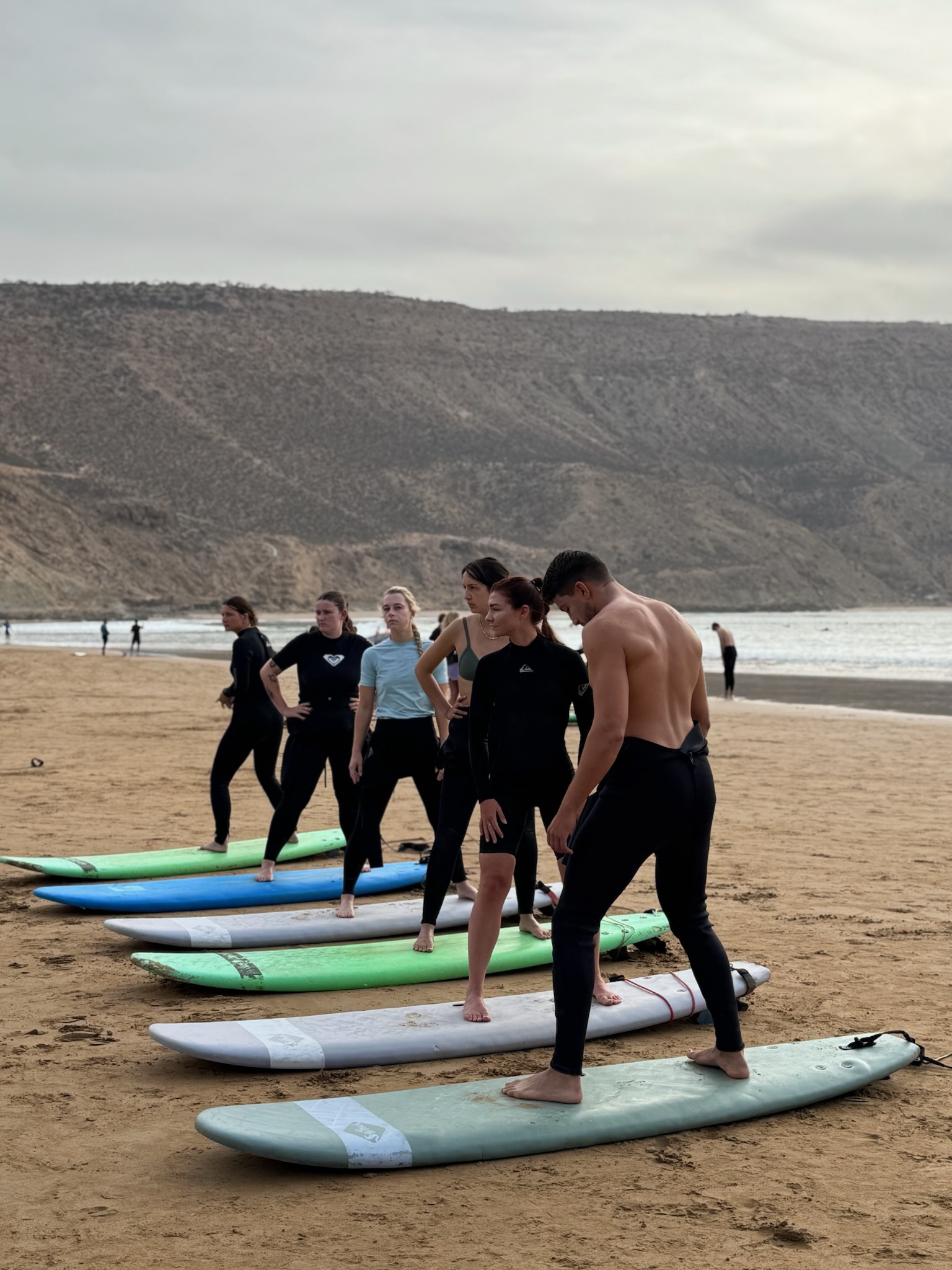 Surfing together