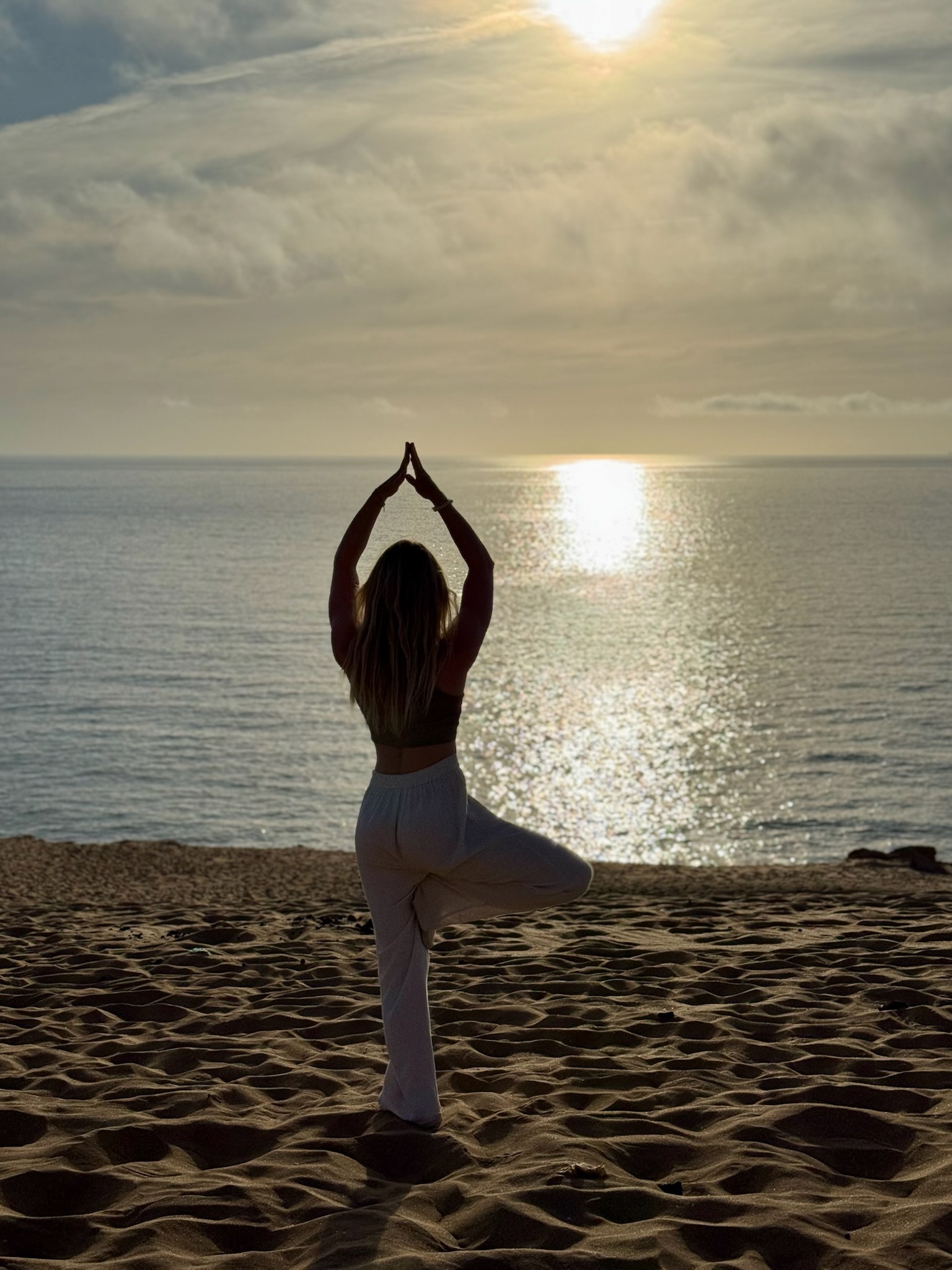 Morning yoga